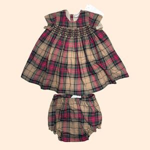 Bonpoint Baby Maruska Dress Bloomers Set